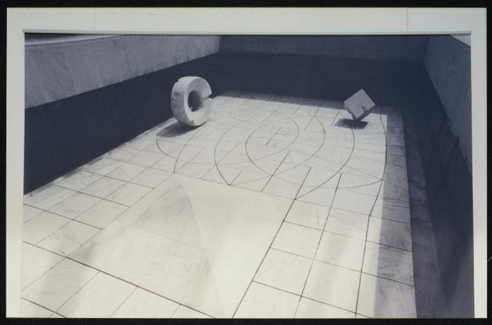 Installation view of "Isamu Noguchi: A Study in Space," Italdesign, Giugiaro Museum