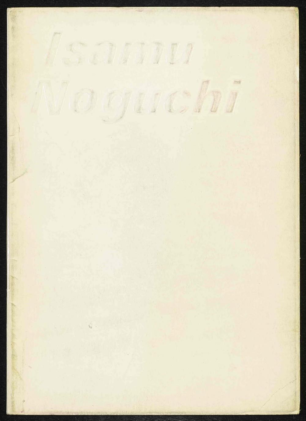 Isamu Noguchi: Gimpel Fils London, Gimpel & Hanover Zürich [EXHIBITION CATALOG]